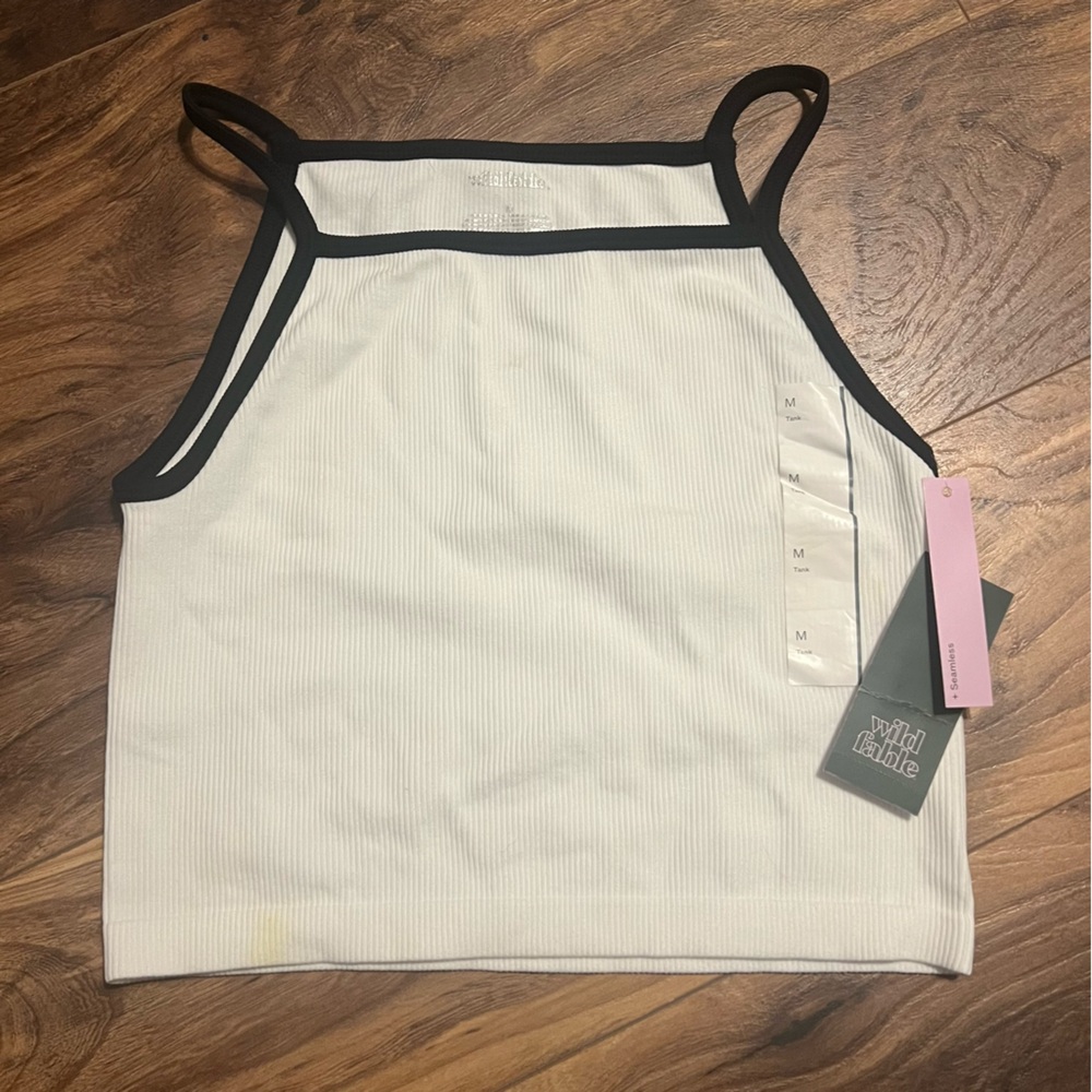 Wild Fable Seamless Ribbed Tank, Size Medium - NWT